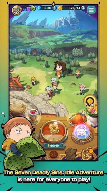 The Seven Deadly Sins: IDLE 1.6.0 (Menu/God mode/Damage/Defense Multiplier)