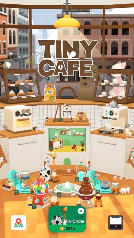 Tiny Cafe 1.2.9 (Menu/Unlimited Currency)