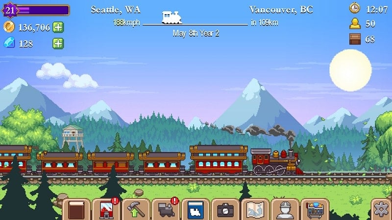 Tiny Rails 2.11.20 (Unlimited money/VIP unlocked)