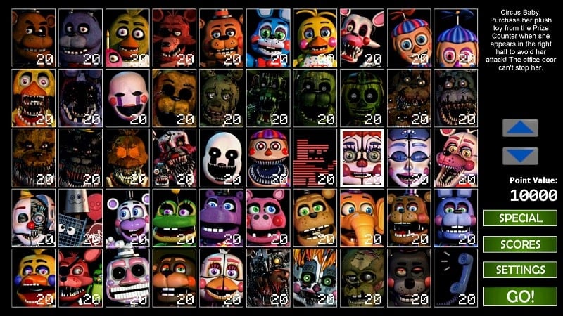 Ultimate Custom Night 1.0.7 (Unlocked Survival kit)