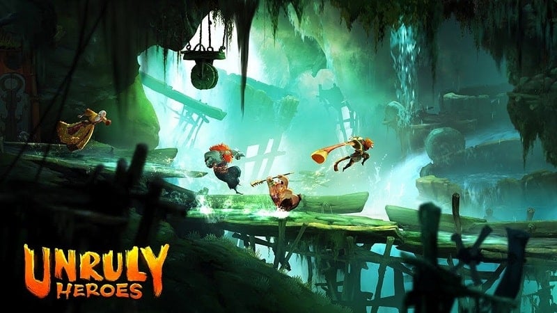 Unruly Heroes 1.2 (Unlimited money, unlocked maps, keys)