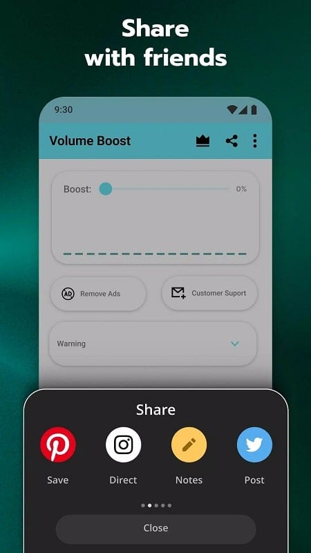 Volume Booster for Android 13.3.6 (Unlocked Pro)