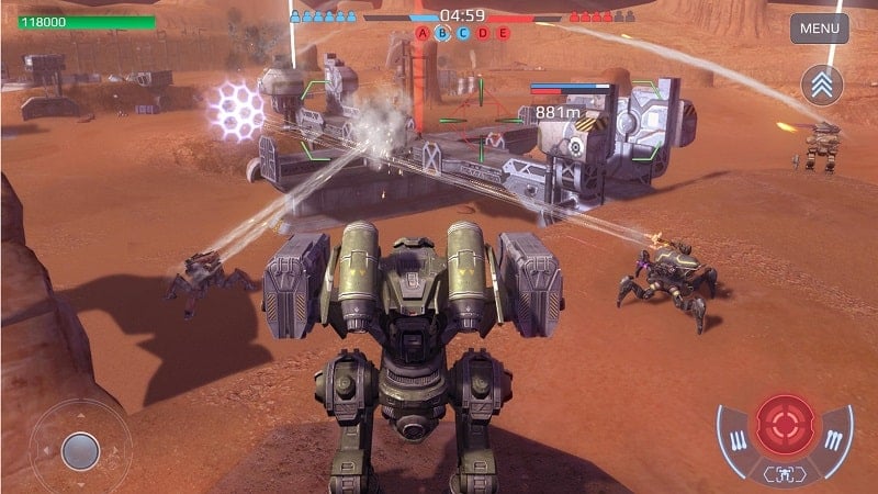 War Robots 10.6.0 (Menu, Speed Multiplier/Unlimited Rockets)