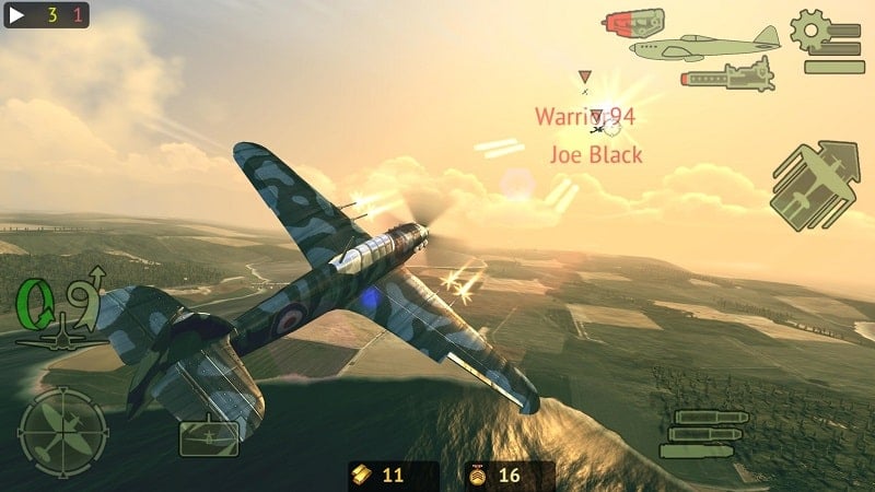 Warplanes: Online Combat 1.6.1 (Unlimited Money/Unlocked Planes)