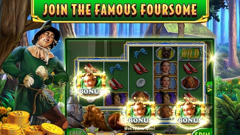 Wizard of Oz Slots Games 243.0.3334 (Many money)