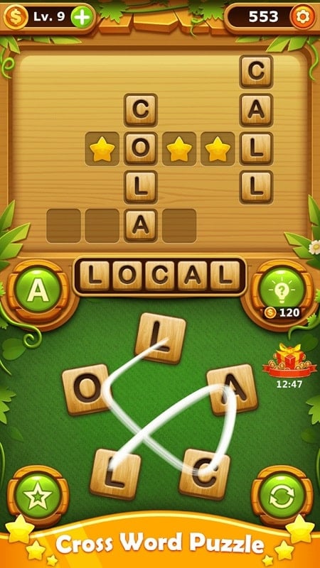 Word Cross Puzzle 4.7 (Unlimited Hints)