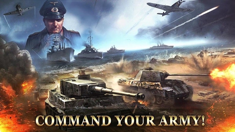 WW2: World War Strategy Games 3.1.1 (Unlimited money, medals)