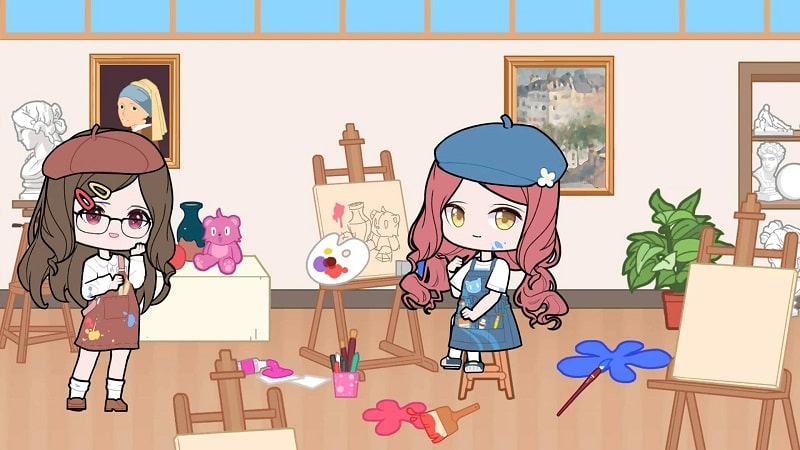 YOYO Doll: School life 1.8.3 (Unlocked Costumes)