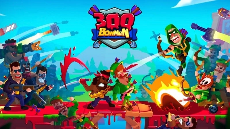 300 Bowmen 1.0.9 (Unlimited Gold/Crystal)