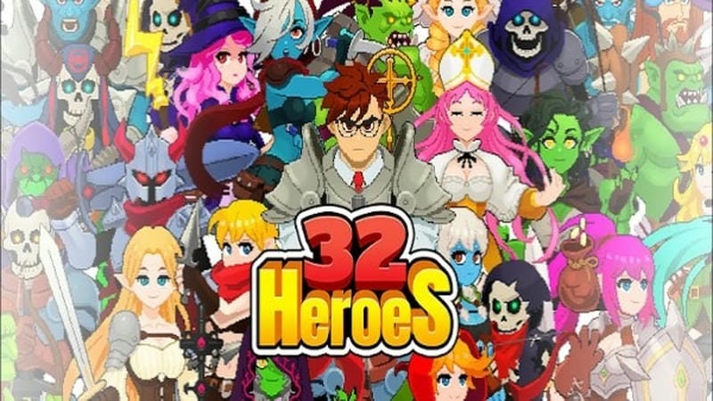 32 Heroes 1.2.97 (Unlimited Currency/Damage Multiplier)