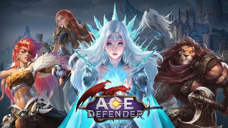 Ace Defender War of Dragon Slayer 3.3.0 (Menu, Damage, Defense multipliers)