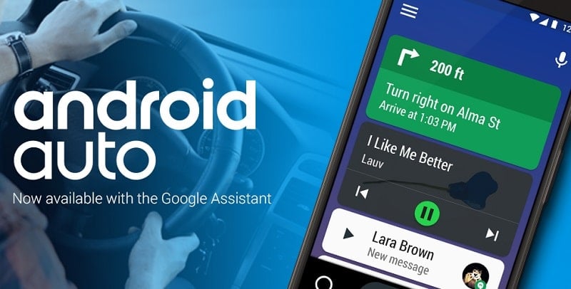 Android Auto – Google Maps, Media & Messaging 13.2.644444-release (No ads)