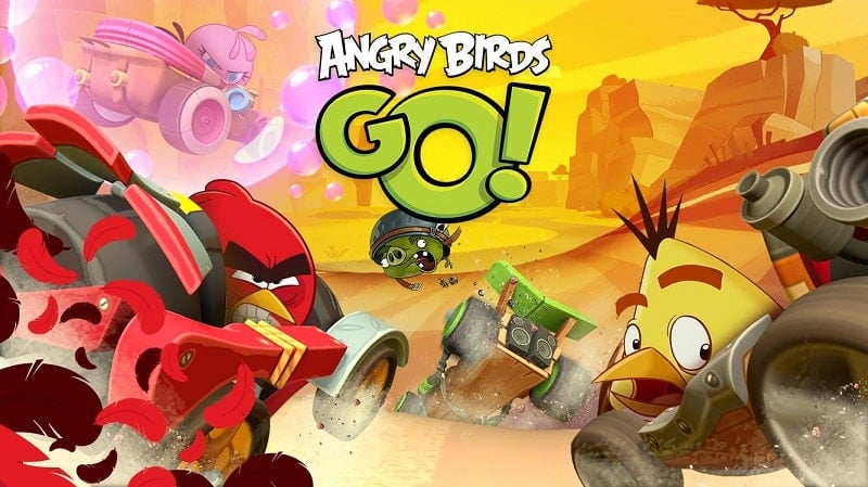 Angry Birds Go! 2.9.2 (Unlimited coins, gems)