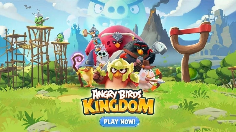 Angry Birds Kingdom 0.4.0 (Menu, Damage multipliers/Defense multipliers/God mode)