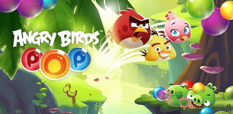 Angry Birds POP Bubble Shooter 3.140.0 (Unlimited money, rewards)