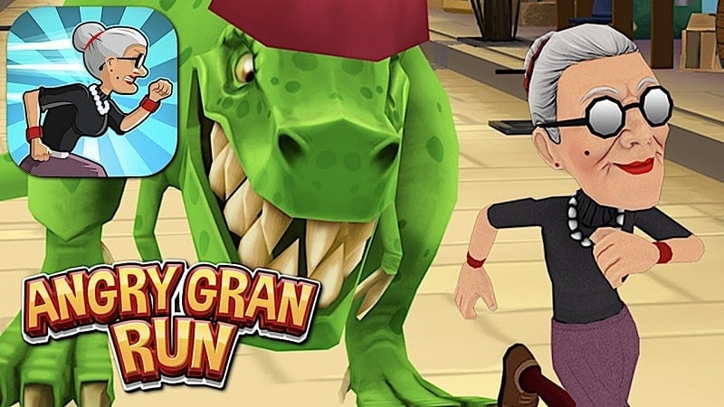 Angry Gran Run 2.33.1 (Unlimited money, unlocked)