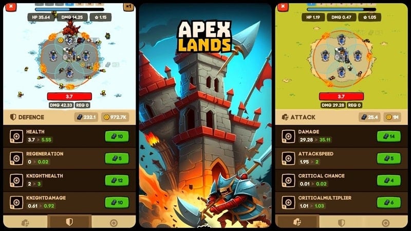 Apexlands 2.4.3 (Menu/Free In-app Purchase)