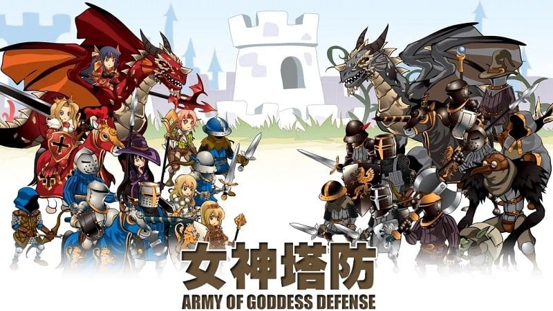 Army of Goddess Defense 2.1.1 (God mode/Unlimited crystals)