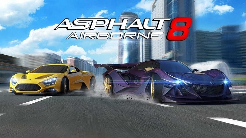 Asphalt 8 8.1.1d (Free Shopping)