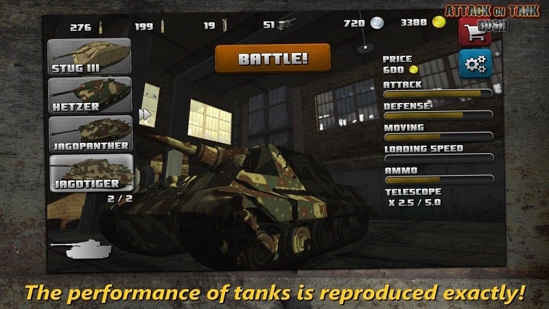 Attack on Tank 4.2.0 (Unlimited money)