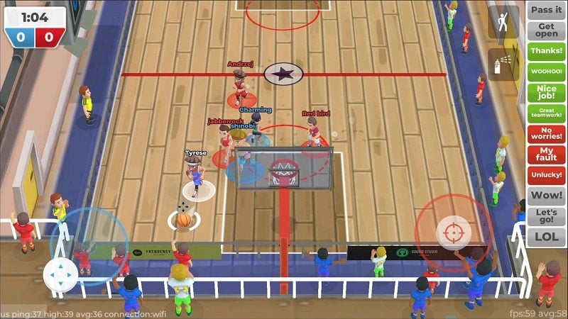 Basketball Rift: Multiplayer 1.48.000 (Unlimited money/Unlocked characters)