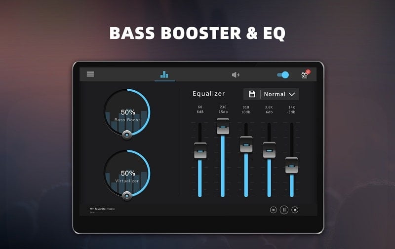 Bass Booster & Equalizer PRO 1.9.0 (N/A)