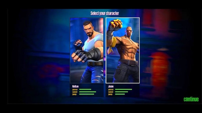 Beat Em Up Street Fight Rage 2.5 (God mode, dumb enemy)