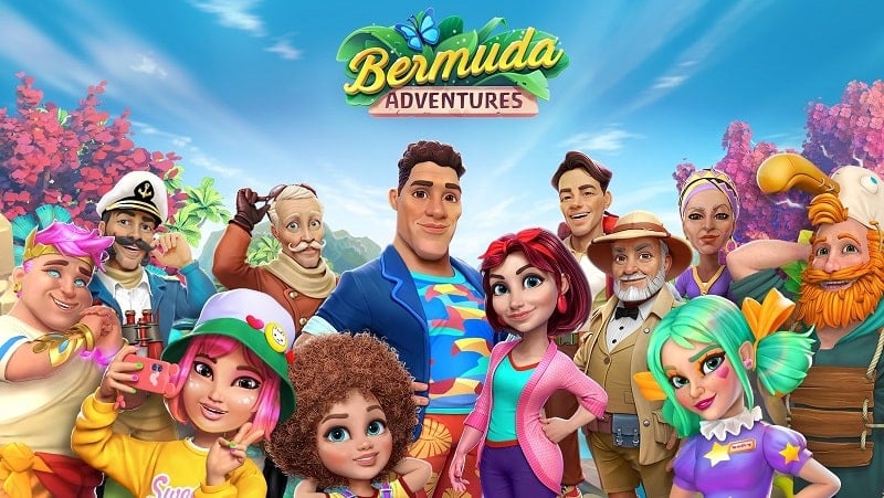 Bermuda Adventures 1.19.0 (Unlimited diamonds)