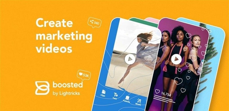 Boosted: Marketing Video Maker 1.8.6.1 (Premium unlocked)