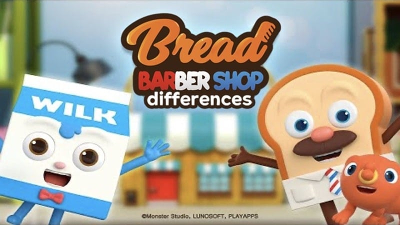 Bread Barbershop Differences 1.0.16 (Unlimited Currency)