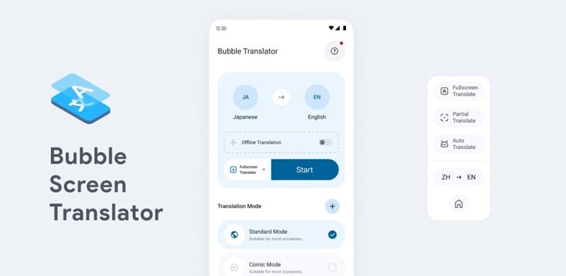 Bubble Screen Translate 4.3.1 (Unlocked Pro)