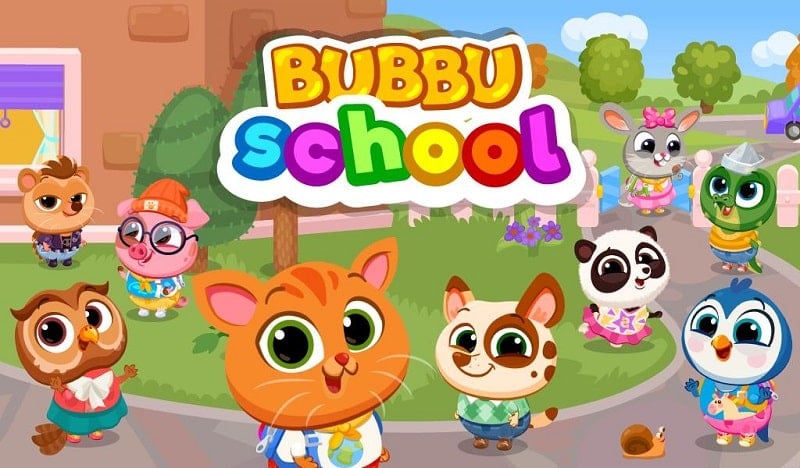 Bubbu School 1.44 (Unlimited money, unlocked)