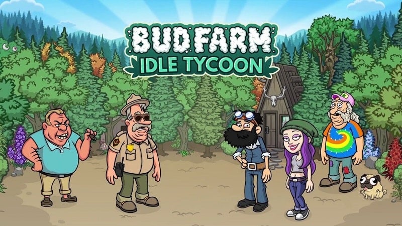 Bud Farm: Idle Tycoon 1.23.0 (Menu/Unlimited money, cards, buds)