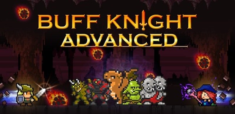 Buff Knight Advanced 1.1.9 (Free Shopping/Unlimited Money/Keys/Gems)