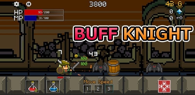 Buff Knight! 1.100 (Menu/Unlimited Money/Mana)