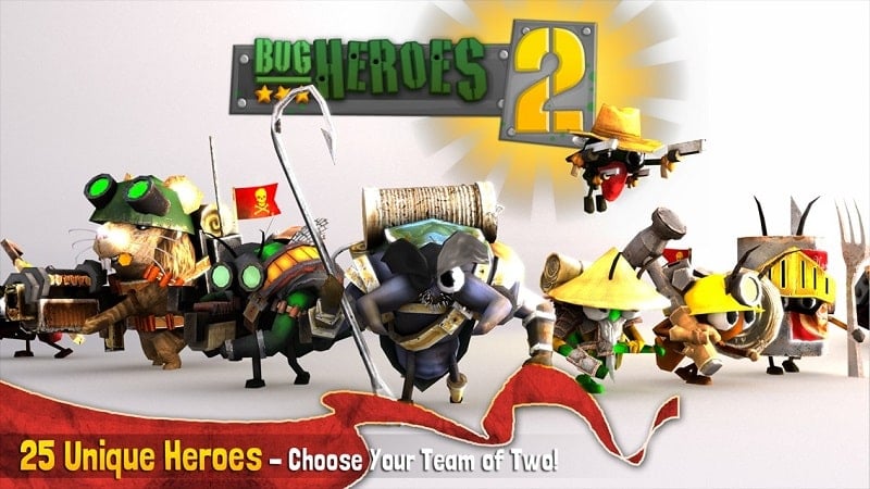 Bug Heroes 2: Premium 1.02.02 (Free Shopping)