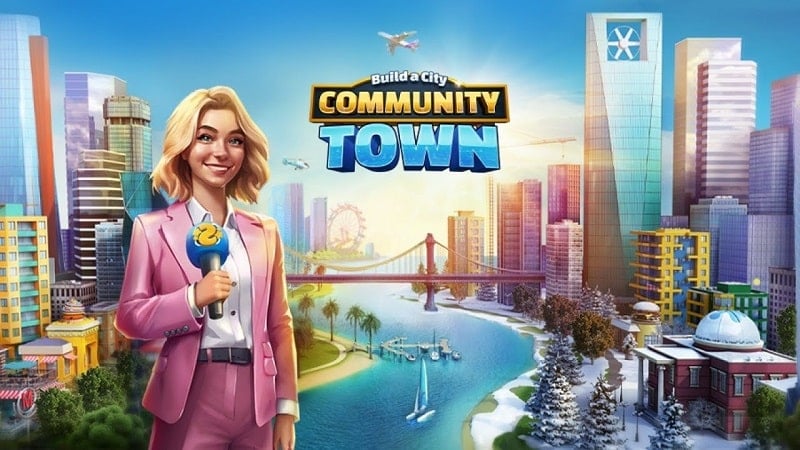 Build a City: Community Town 1.5.3 (Unlimited money)