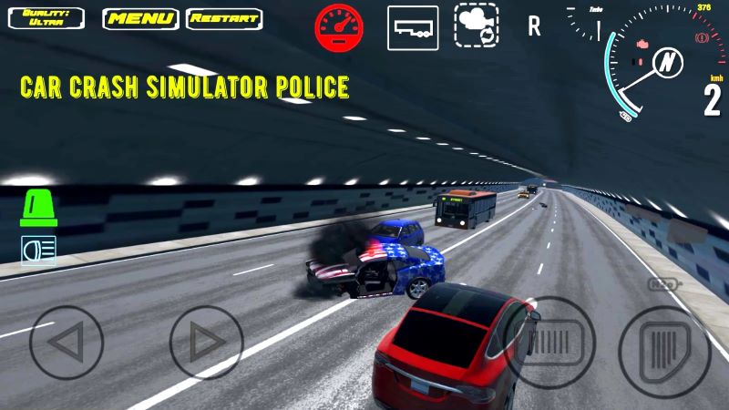 Car Crash Simulator Police 3 (Free rewards)