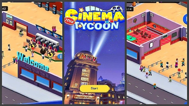 Cinema Tycoon 3.3.6 (Free upgrade/x2 income)