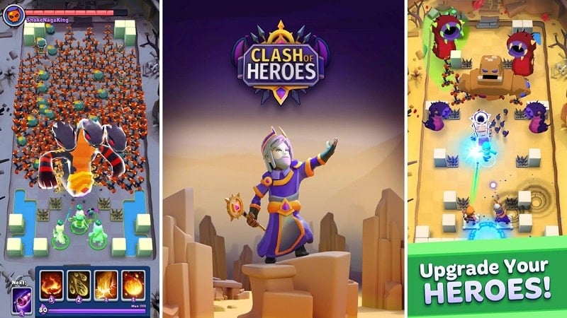 Clash of Heroes 1.2.0 (Unlimited money/turn)