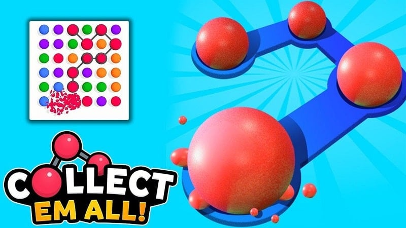 Collect Em All! Clear the Dots 2.29.2 (Free Rewards)