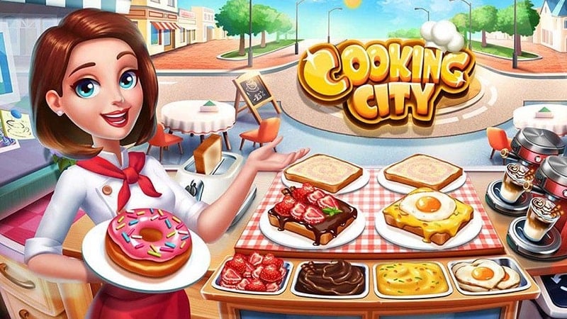 Cooking City 3.61.0.5086 (Unlimited money)