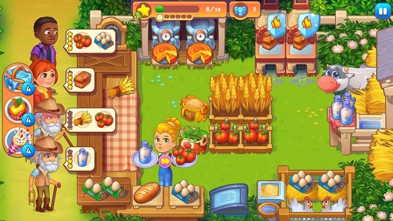 Cooking Farm 0.38.2.26 (Unlimited Booster)