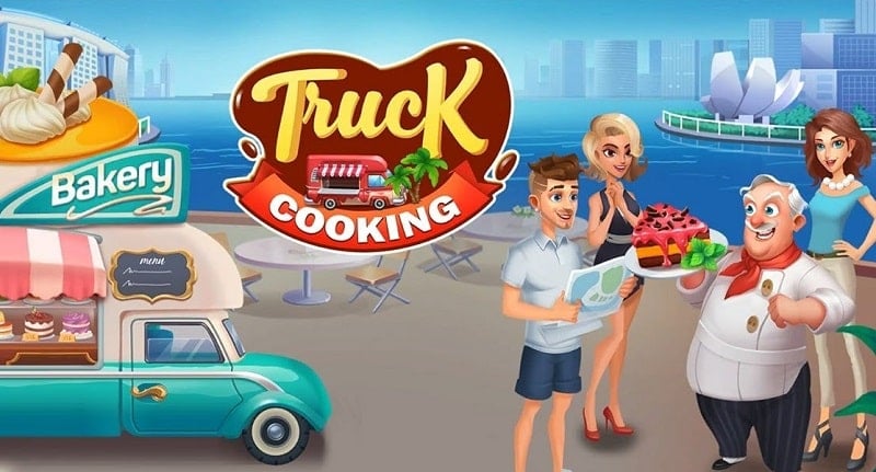 Cooking Truck 1.3.19 (Unlimited money)