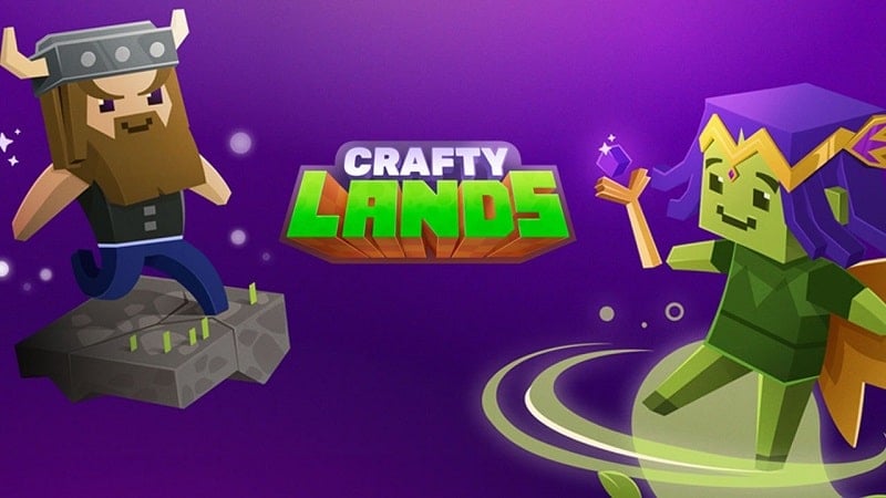 Crafty Lands 3.2.0 (Unlocked Hero, Spear)