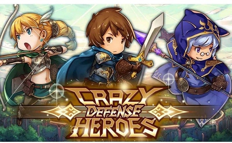 Crazy Defense Heroes 4.1.0 (Unlimited resources)