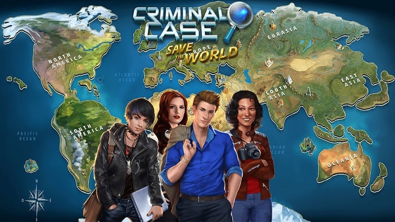 Criminal Case: Save the World 2.43.1 (Unlimited money/Energy)