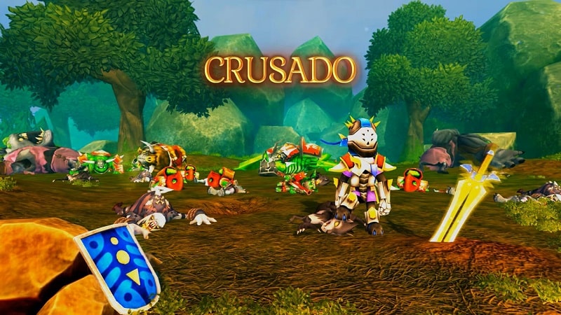 Crusado 0.7.4.1 (Menu/Unlimited Money/God mode/Attack multiplier)