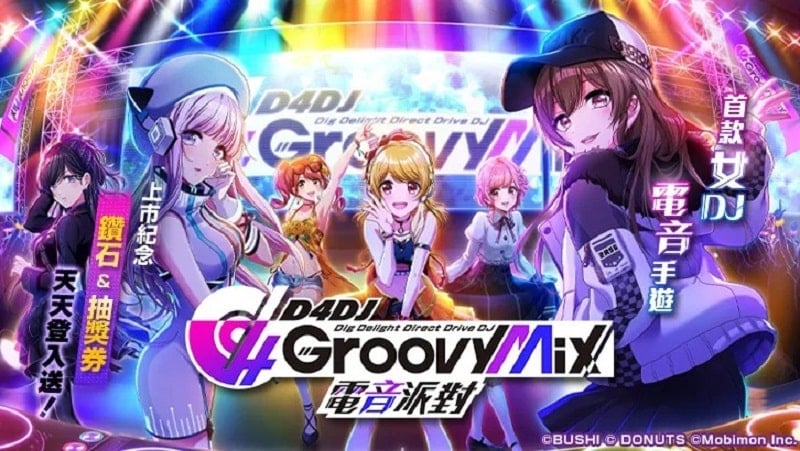 D4DJ Groovy Mix 7.2.1 (Menu, Auto Dance/Perfect)