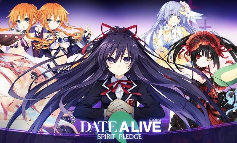 Date A Live: Spirit Pledge HD 1.27 (Menu, God mode/Damage, Defense multiplier)